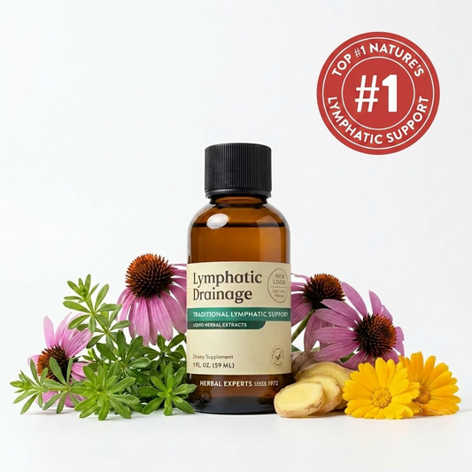 Lymphatic Drainage bottle - clean product shot