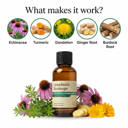 Lymphatic Drainage - What makes it work ingredients